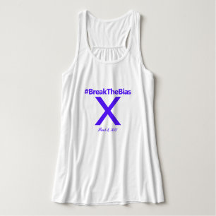 Onderbreek de Bias Hashtag 8 Vrouwendag 2022 Tanktop