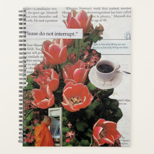 Onderbreek geen Geld Ochtend Koffie Thee Tijd Planner