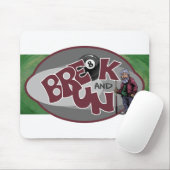 Onderbreken en rennen muismat (Met muis)