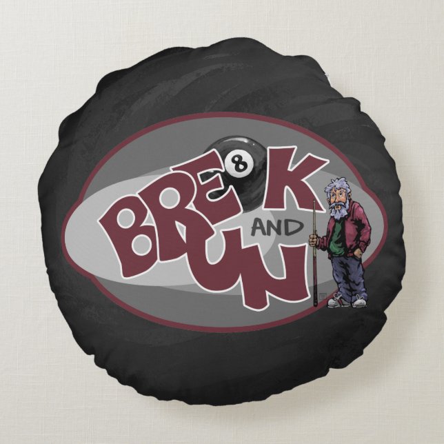 Onderbreken en rennen rond kussen (Achterkant)