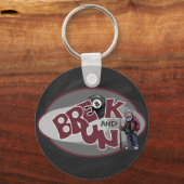 Onderbreken en rennen sleutelhanger (Voorkant)