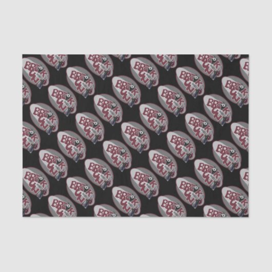 Onderbreken en rennen tissuepapier (Voorkant)