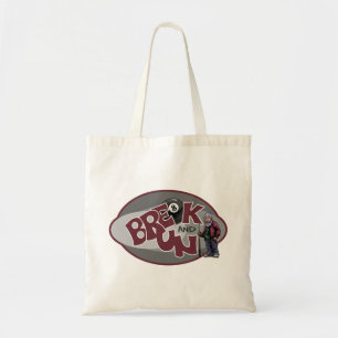 Onderbreken en rennen tote bag