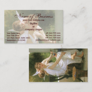 Onderbroken werk van William Adolphe Bouguereau Visitekaartje