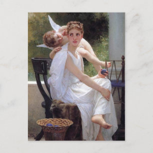 "onderbroken werkzaamheden" door Bouguereau Briefkaart