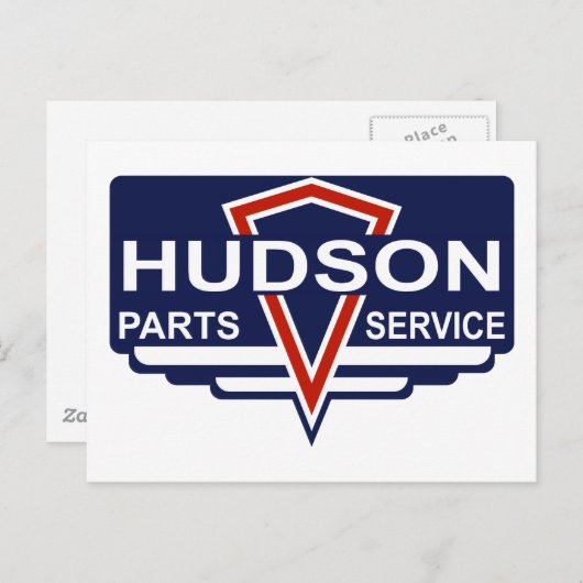  onderdeelteken Hudson Briefkaart (Voorkant / Achterkant)