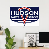 onderdeelteken Hudson Poster (Thuiskantoor)