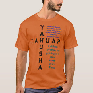 Onderdompeling Yahuah Yahusha T-shirt