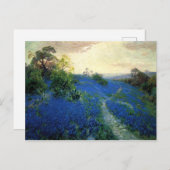 Onderdonk - Bluebonnet Field Briefkaart (Voorkant / Achterkant)