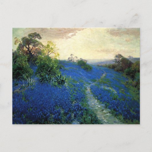 Onderdonk - Bluebonnet Field Briefkaart (Voorkant)