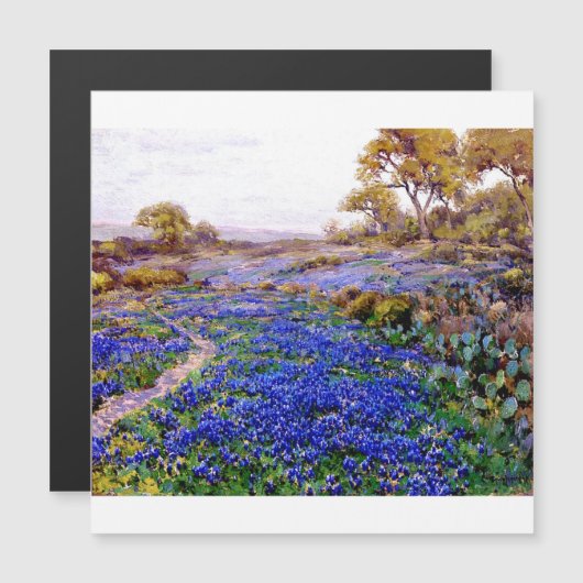 Onderdonk - Bluebonnets bij schemering, ten noorde (Voorkant / Achterkant)