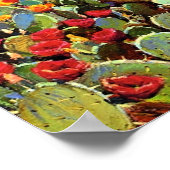 Onderdonk - Cactus in Bloom Poster (Hoek)