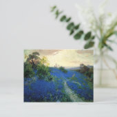 Onderdonk - Carte postale du champ de bleuets (Debout devant)
