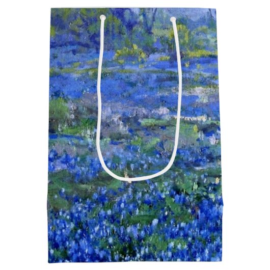 Onderdonk - Cloudy Day, Bluebonnets San Antonio Medium Cadeauzakje (Achterkant)