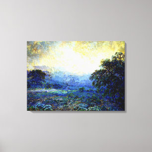 Onderdonk - Dawn in the Hills Canvas Afdruk