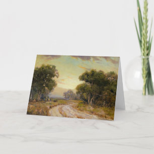 Onderdonk - Evening near Jackson, Southwest Texas Kaart