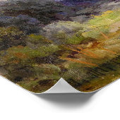 Onderdonk - Morning in Hills Southwest Texas Poster (Hoek)