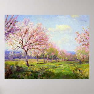 Onderdonk - Peach Orchard Poster