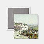 Onderdonk - Prickly Pear in Blossom Magneet (Voorkant / Achterkant)