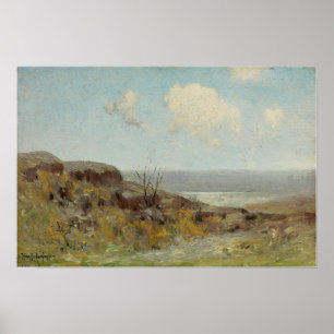 Onderdonk - Rotse Heuvelhelling Stille Vijver 1908 Poster