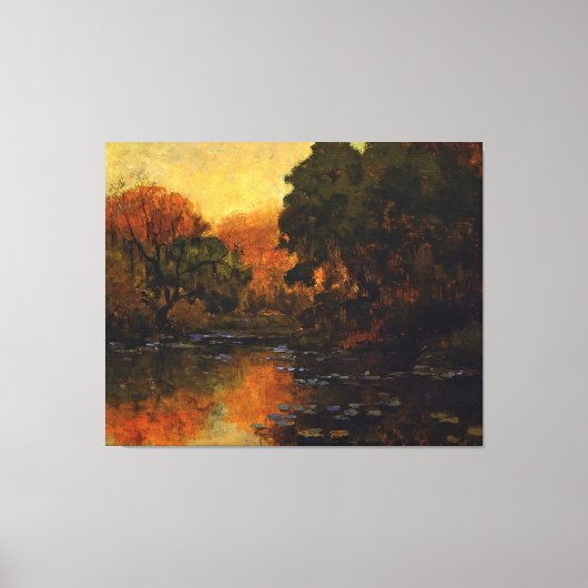 Onderdonk - San Antonio River Canvas Afdruk (Voorkant)