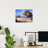 Onderdonk - Texas Landscape Poster (Thuiskantoor)