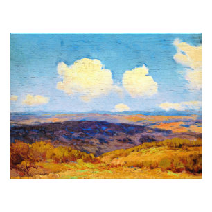Onderdonk - Vliegende Schaduwen, landschapsschilde Foto Afdruk