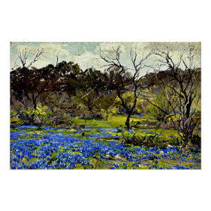 Onderdonk - Vroege Lente, Blauwbonen en Mesvrij Perfect Poster