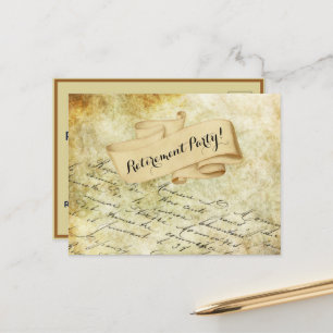 Onderdruk Antiek  uitnodiging tot het schrijven va