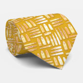 Onderdruk Bullets Gold Ammo Pattern-Stropdas Stropdas (Opgerold)