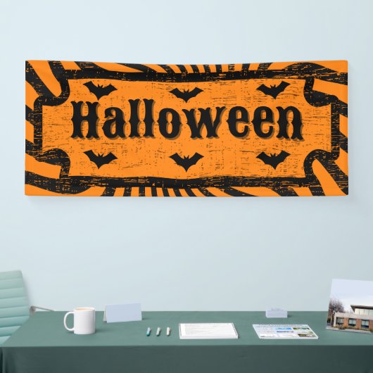 Onderdruk Halloween Spandoek (Beurs)