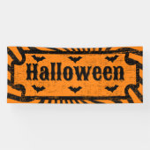 Onderdruk Halloween Spandoek (Horizontaal)
