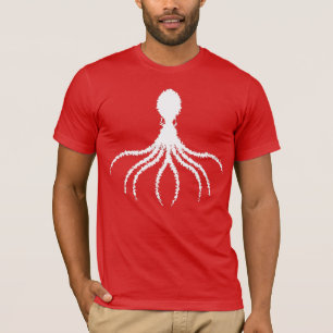 Onderdruk Octopus Design - Bella+Canvas Jersey Sh T-shirt