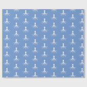 Onderdruk octopus-ontwerp - Matte verlooppapier Cadeaupapier (Vlak)