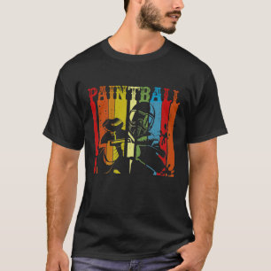 Onderdruk Retro Paintball T-shirt