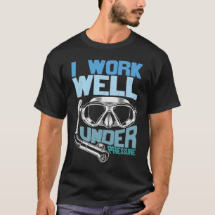 Onderdruk Scuba die duiken werk ik goed onder een  T-shirt