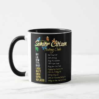 Onderdruk Senior Citizen Textiecode Grandpa Mok
