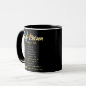 Onderdruk Senior Citizen Textiecode Grandpa Mok (Voorkant links)