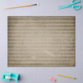 Onderdruk Tan Stripes-ontkoppeling Tissuepapier (Craft)