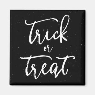 Onderdruk Trick or treat Halloween Magneet