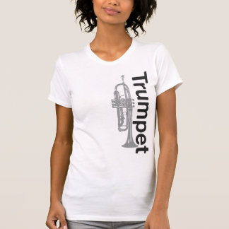 Onderdruk Trumpet-Shirt voor vrouwen T-shirt
