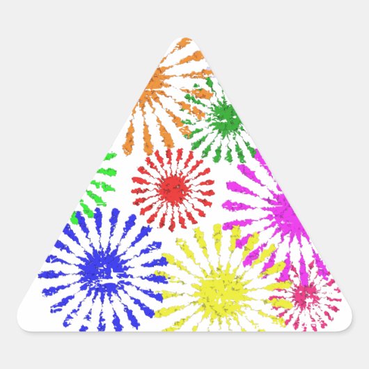 Onderdruk ventilatorbarst driehoek sticker (Voorkant)