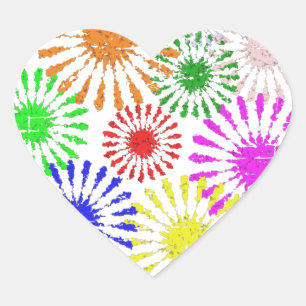 Onderdruk ventilatorbarst hart sticker