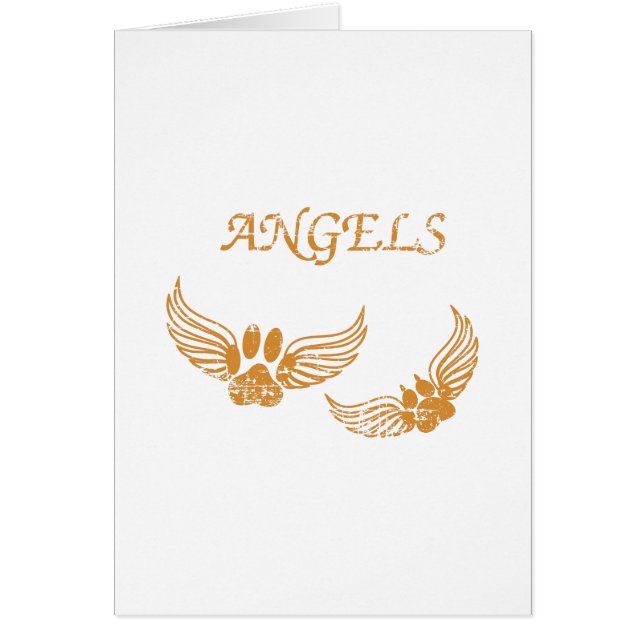 Onderdrukkende Angel Pet Paws (Voorkant)