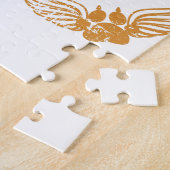 Onderdrukkende Angel Pet Paws Legpuzzel (Zijkant)