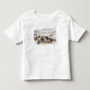 Onderdrukking van een kamp bezet door Homo habilis Kinder Shirts