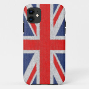 Onderdrukte Britse vlag iPhone 5 Hoesje
