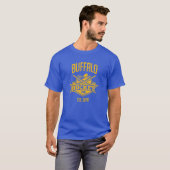 Onderdrukte Retro Saber: Tailgate Gameday T-shirt (Voorkant volledig)