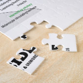 Ondergebracht in Allostasis Inside (hormoon) Legpuzzel (Zijkant)