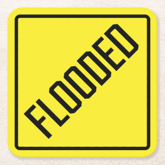 ondergelopen papieren Onderzetter